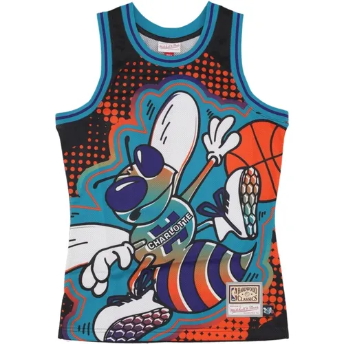 Charlotte Hornets Basketball Tank Top - Mitchell & Ness - Modalova