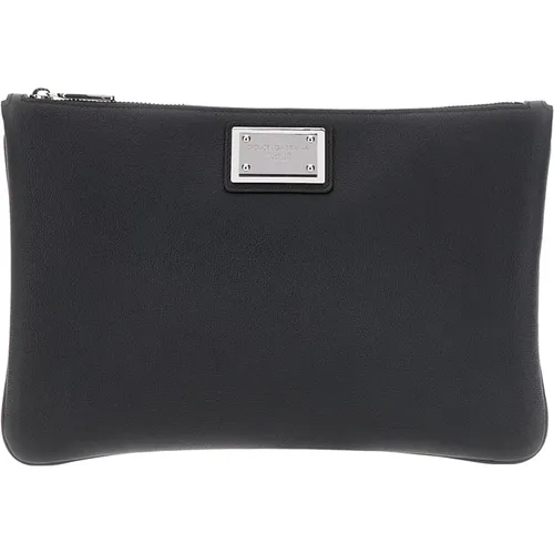 Stylish Clutch Bag , male, Sizes: ONE SIZE - Dolce & Gabbana - Modalova