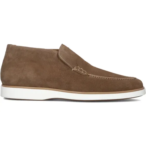 Slip-On Schuhe Taupe , Herren, Größe: 42 1/2 EU - Magnanni - Modalova