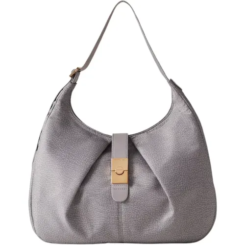 Cloud Hobo Bag , female, Sizes: ONE SIZE - Borbonese - Modalova