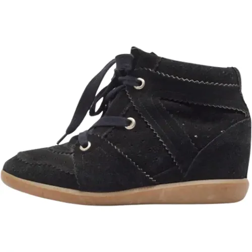 Pre-owned Suede sneakers , female, Sizes: 6 UK - Isabel Marant Pre-owned - Modalova