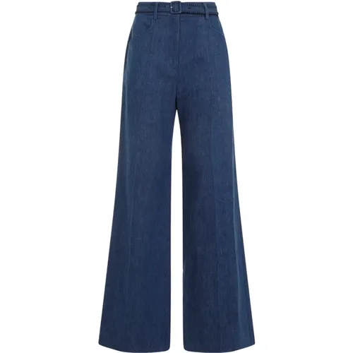 Denim Norman Pant , female, Sizes: XS, S - Gabriela Hearst - Modalova