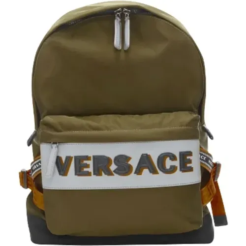 Canvas travel-bags , male, Sizes: ONE SIZE - Versace - Modalova