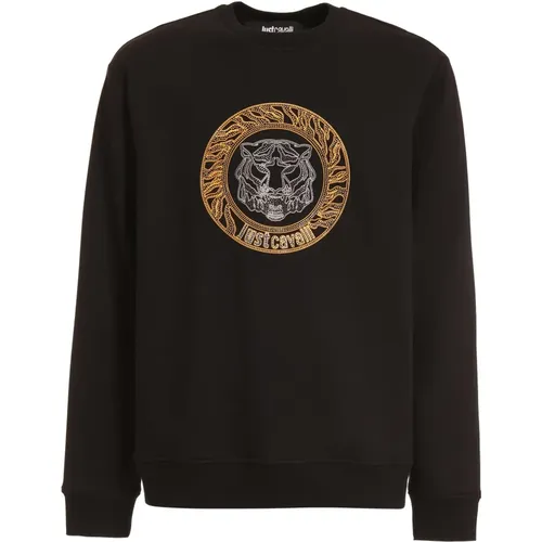 Sweatshirts , Herren, Größe: M - Just Cavalli - Modalova