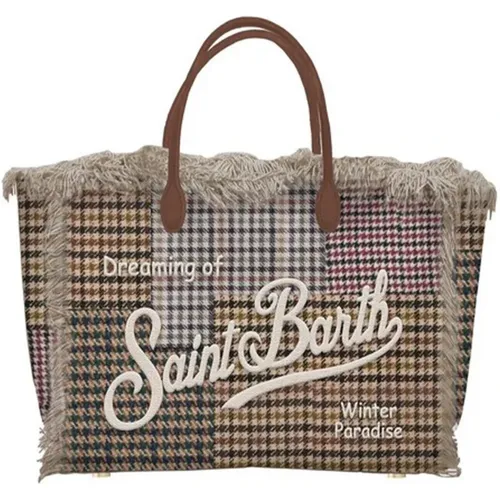 Houndstooth Mini Vanity Handtasche - MC2 Saint Barth - Modalova