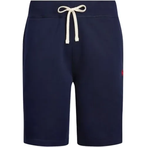Navy Jogging Shorts , male, Sizes: L, S, M - Polo Ralph Lauren - Modalova