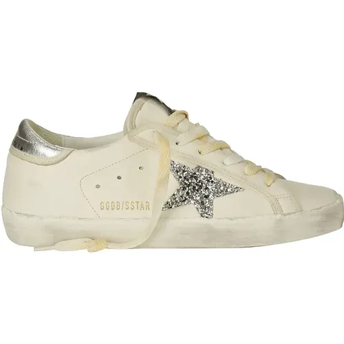 Glitter Star Sneakers , Damen, Größe: 39 EU - Golden Goose - Modalova