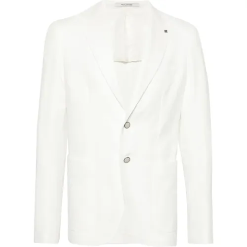 Bianco Jacket , male, Sizes: S, L, M - Tagliatore - Modalova