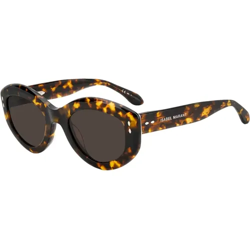 Havana/ Sunglasses,/Grey Sunglasses - Isabel marant - Modalova