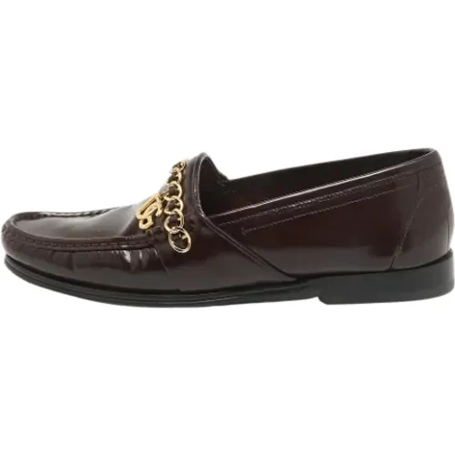 Pre-owned Leather flats , male, Sizes: 8 UK - Dolce & Gabbana Pre-owned - Modalova