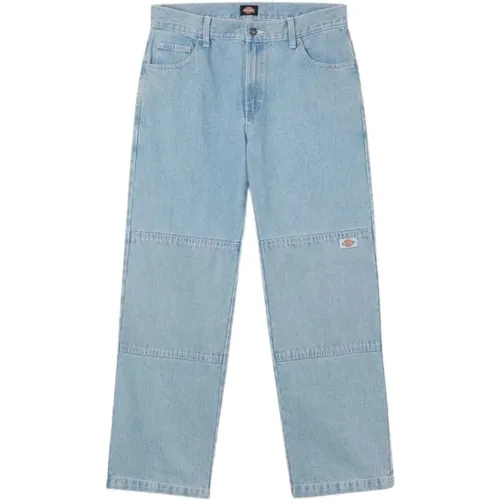 Hellblaue Jeans mit Doppeltem Knie , Herren, Größe: W34 L32 - Dickies - Modalova