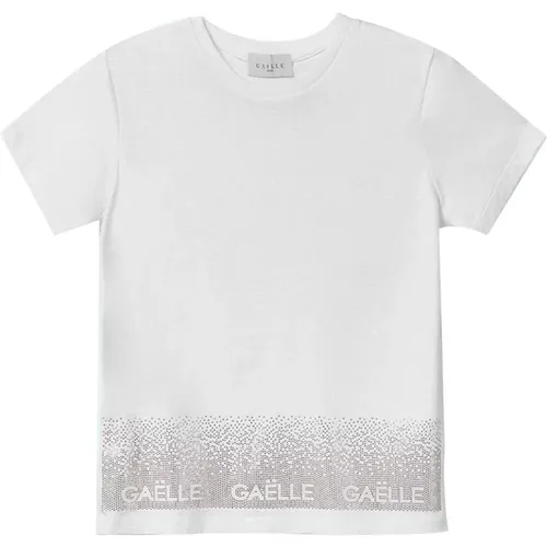 Weiße T-Shirt und Polo Kollektion , Damen, Größe: XS - Gaëlle Paris - Modalova