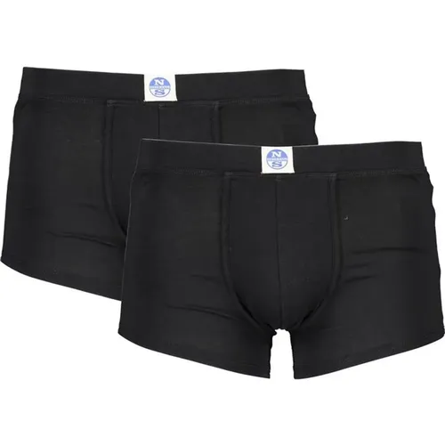 Cotton Boxer Shorts Bi-Pack , male, Sizes: S, 2XL - North Sails - Modalova