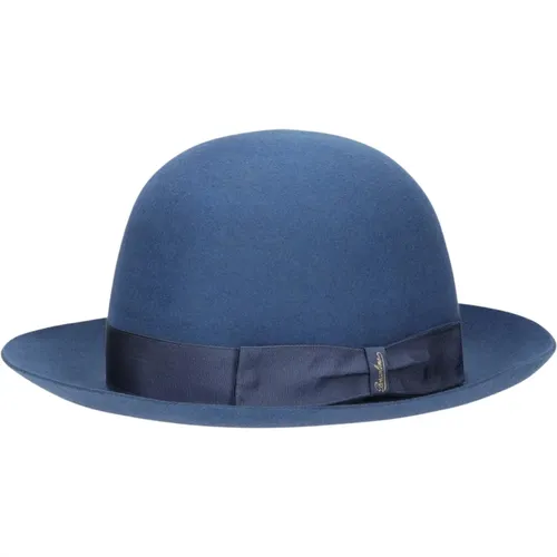 Rollenbarer Filzhut mit Grosgrain-Band , Herren, Größe: 57 CM - Borsalino - Modalova