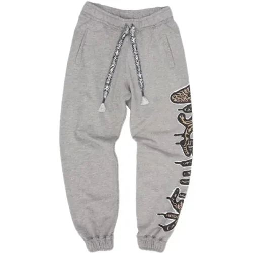 Leo Logo Print Sweatpants - Disclaimer - Modalova