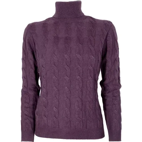 Turtleneck , female, Sizes: M, XS - Cashmere Company - Modalova