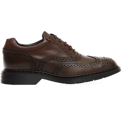 Laced Schuhe , Herren, Größe: 40 1/2 EU - Hogan - Modalova