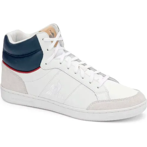 Leder Court Sneakers , Herren, Größe: 43 EU - Le Coq Sportif - Modalova