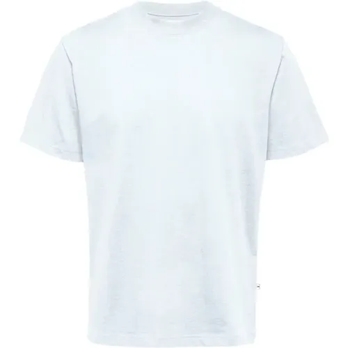 T-Shirts , Herren, Größe: M - Selected Homme - Modalova