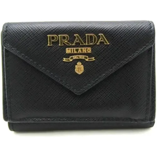 Pre-owned Leather wallets , female, Sizes: ONE SIZE - Prada Vintage - Modalova