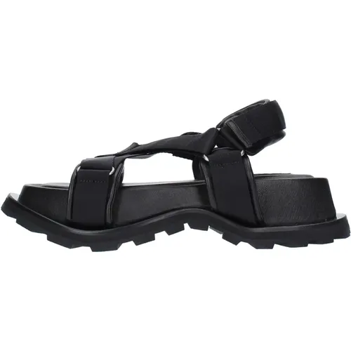 Sandalen Schwarz , Damen, Größe: 35 EU - Jil Sander - Modalova