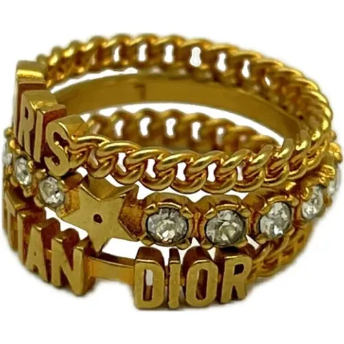 Pre-owned Metal dior-jewelry , female, Sizes: ONE SIZE - Dior Vintage - Modalova