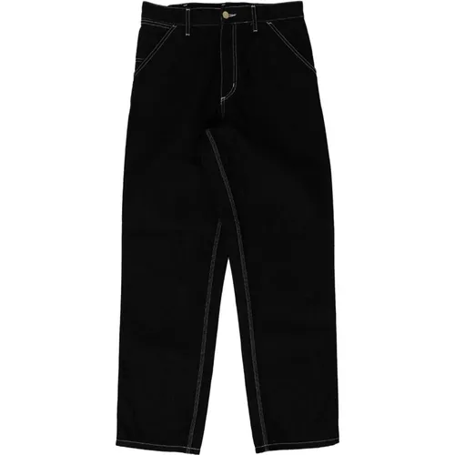 Denim Jeans Upgrade Loose-Fit Style , male, Sizes: W33, W31 - Carhartt WIP - Modalova