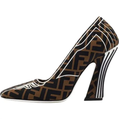 Pre-owned Fabric heels , female, Sizes: 6 UK - Fendi Vintage - Modalova