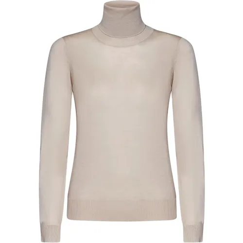 Pale Merinos Wool Sweater , female, Sizes: M, S - Drumohr - Modalova