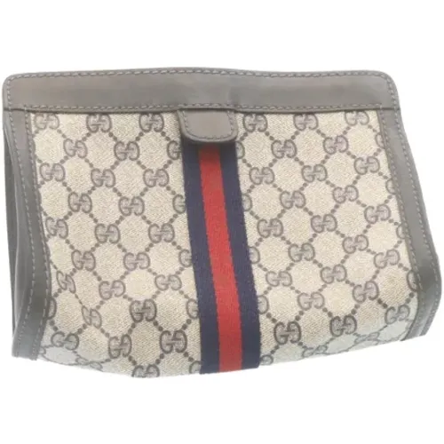 Pre-owned Leather clutches , female, Sizes: ONE SIZE - Gucci Vintage - Modalova