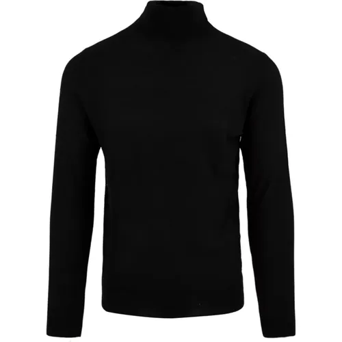 Schwarze Pullover für Männer , Herren, Größe: M - Aspesi - Modalova