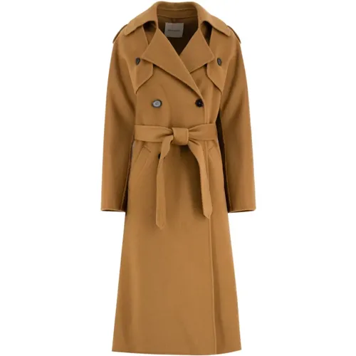 Classic Trench Coat , female, Sizes: S, XS - Ermanno Scervino - Modalova