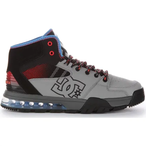 Versatile Hi Top Sneakers Grey Blue , male, Sizes: 8 UK - DC Shoes - Modalova