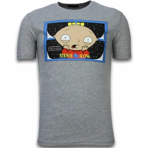 Stewie Home Alone - Herr T-Shirt - 6226Gr - Local Fanatic - Modalova