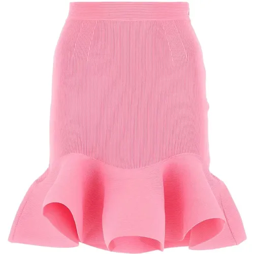 Calf-Length Sleeveless Skirts , female, Sizes: M, XL - alexander mcqueen - Modalova
