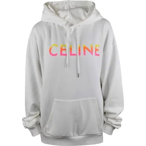 Hoodie mit Logo in Verlauf Celine - Celine - Modalova