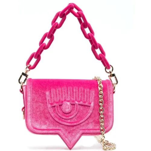 Rosa Tasche für Modebegeisterte , Damen, Größe: ONE Size - Chiara Ferragni Collection - Modalova