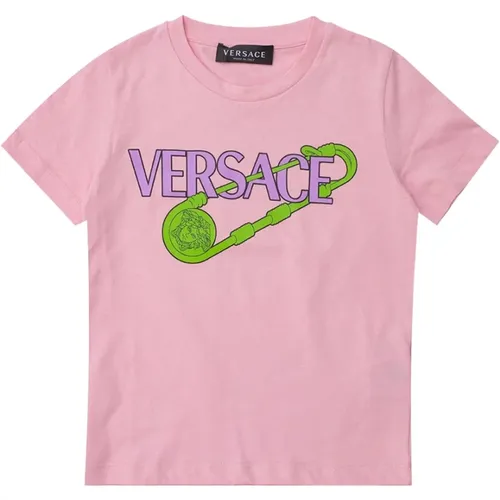 Bedrucktes T-Shirt Versace - Versace - Modalova