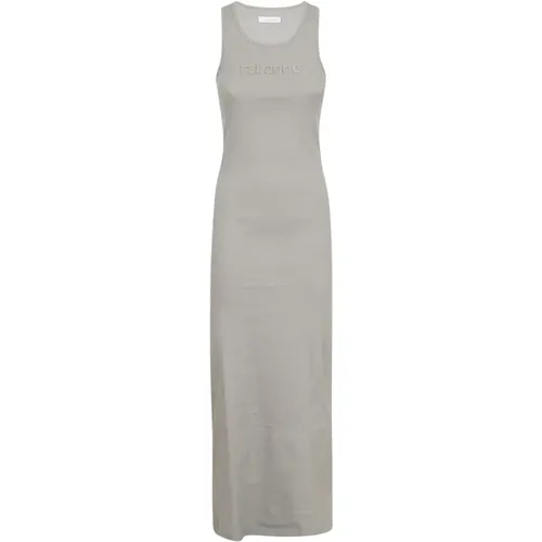 Women's Clothing Dresses Grey Ss24 , female, Sizes: M - Paco Rabanne - Modalova