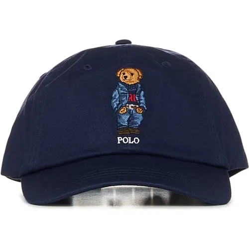 Polo Bear Hats with Adjustable Strap , male, Sizes: ONE SIZE - Polo Ralph Lauren - Modalova