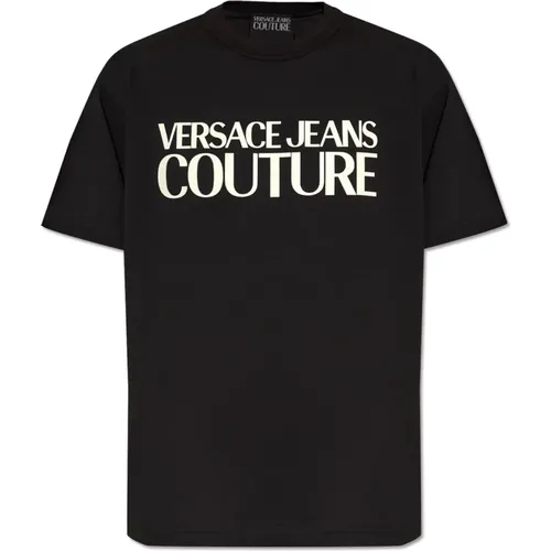 T-Shirts , Herren, Größe: XS - Versace Jeans Couture - Modalova