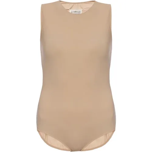 Sleeveless bodysuit , female, Sizes: 2XS, XS, S - Maison Margiela - Modalova