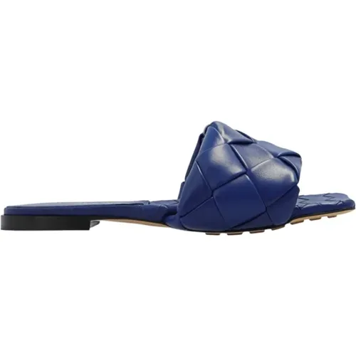 Lido slides , female, Sizes: 6 UK, 5 UK, 7 UK, 4 UK, 3 UK - Bottega Veneta - Modalova