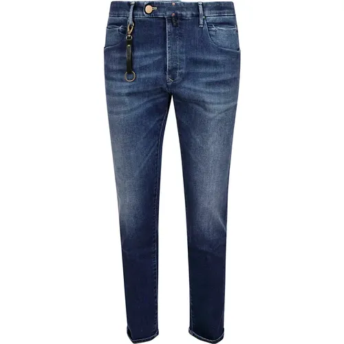 Division Slim Fit Jeans , male, Sizes: W34 - Incotex - Modalova