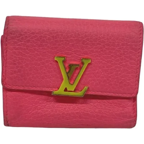 Pre-owned Leather wallets , female, Sizes: ONE SIZE - Louis Vuitton Vintage - Modalova