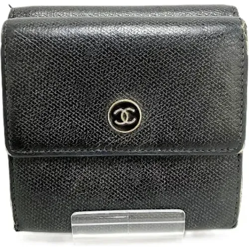 Pre-owned Leather wallets , female, Sizes: ONE SIZE - Chanel Vintage - Modalova