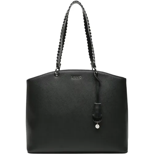 Large Agar Tote Handbag in Eco-Leather , female, Sizes: ONE SIZE - Liu Jo - Modalova