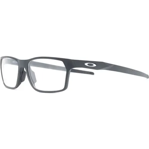 Klassische Schwarze Optische Brille,Hex Jector Brille,Graue Optische Brille Stilvoll und vielseitig - Oakley - Modalova