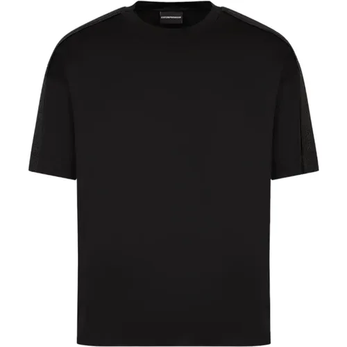 T-Shirts , male, Sizes: XL, S, M, L - Emporio Armani - Modalova