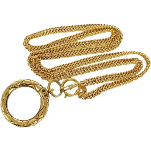 Pre-owned Metal chanel-jewelry , female, Sizes: ONE SIZE - Chanel Vintage - Modalova